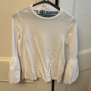 English Factory bell sleeve top XS
